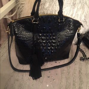 Large Brahmin Duxbury Satchel